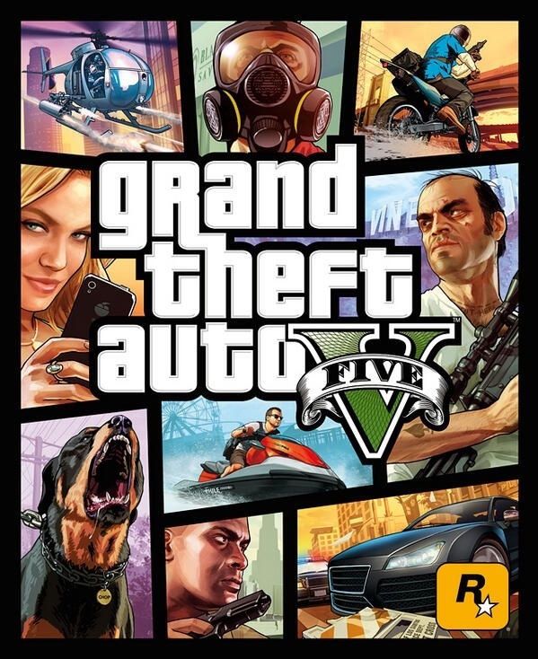 Grand Theft Auto V (Official Cover&nbsp;Art)