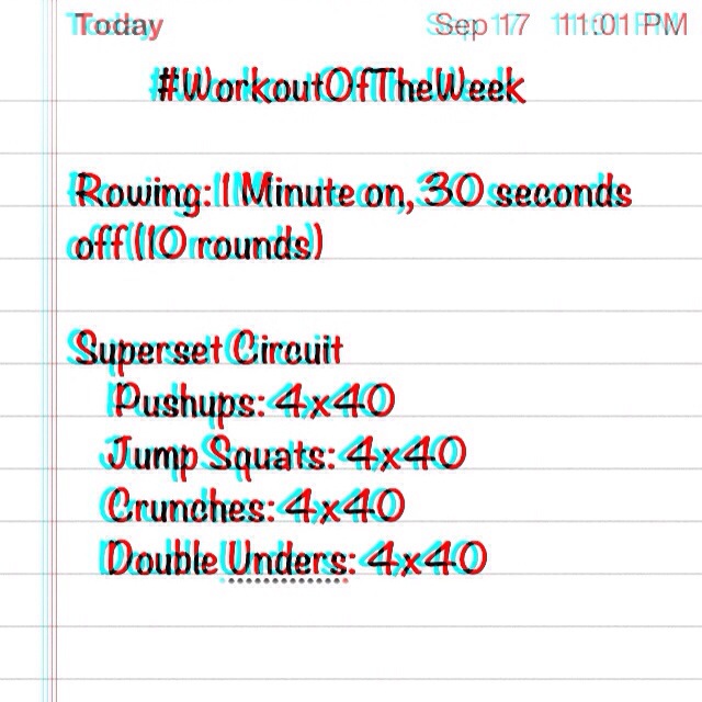 Can I HIIT it in the Morning 9.18.13