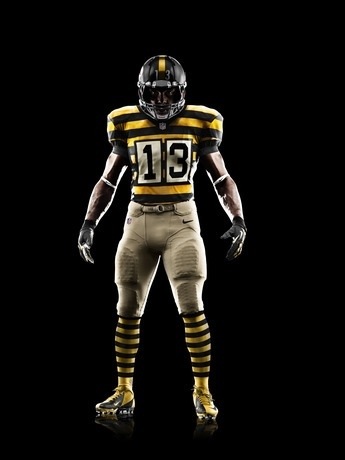 Pittsburgh Steelers to Wear Hideous Throwback Jerseys Sun. Vs.&nbsp;Lions
