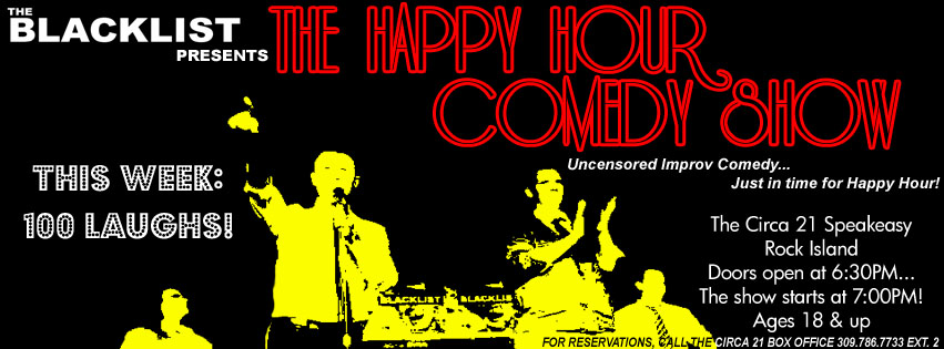 The Blacklist Presents The Happy Hour Comedy&nbsp;Show