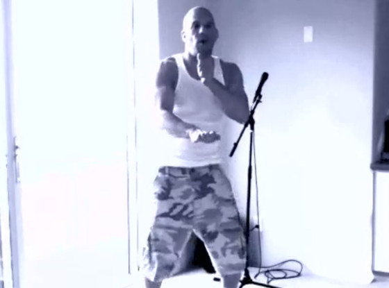 Vin Diesel… Dancing to Katy Perry’s “Dark Horse” and Beyoncé’s “Drunk in&nbsp;Love”
