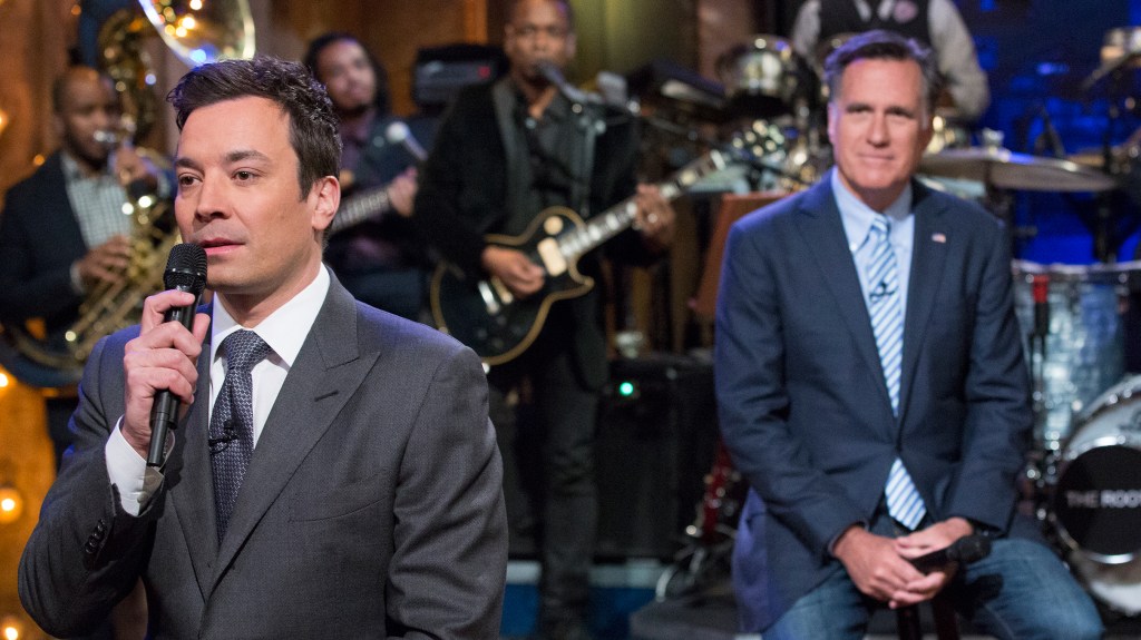 Mitt Romney Slow Jams the News on Late Night with Jimmy&nbsp;Fallon