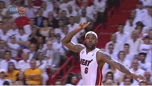 LeBron James’ SICK one-handed alley&nbsp;oop