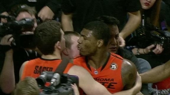 Oklahoma State Star Marcus Smart Shoves Fan in Loss at Texas&nbsp;Tech