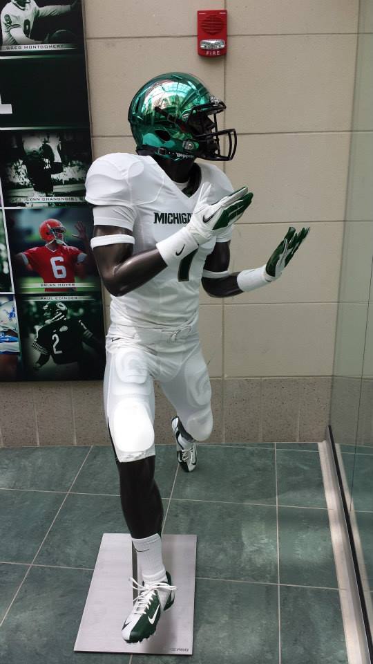 New Michigan State Football Uniforms Shown&nbsp;Off