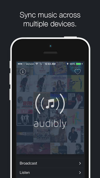 New App “Audibly” Lets You Share Music Wirelessly to Nearby iOS&nbsp;Devices