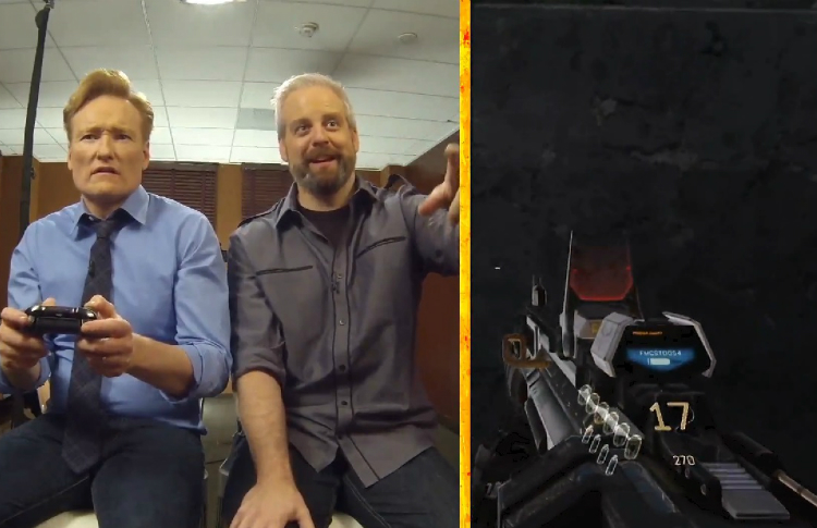 LOL – Conan O’Brien Reviews Call of Duty: Advanced Warfare&nbsp;(Video)