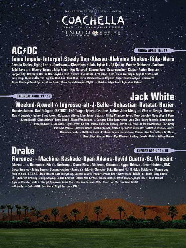 Coachella Announces 2015&nbsp;Lineup