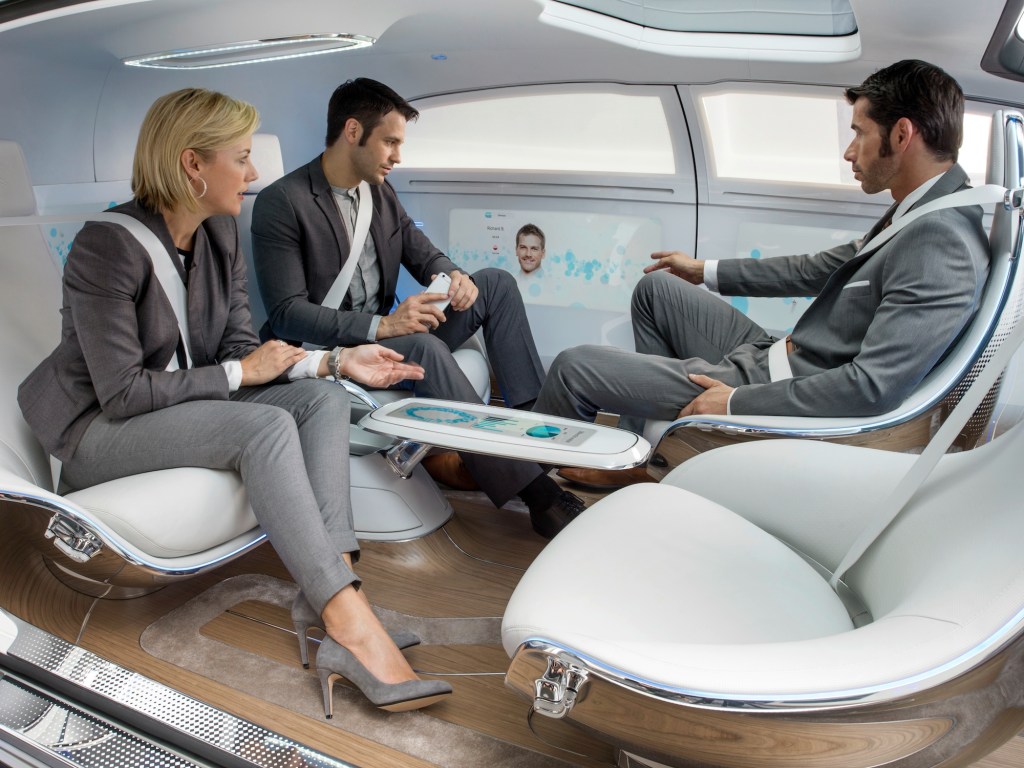 The Mercedes-Benz F 015 Luxury in Motion