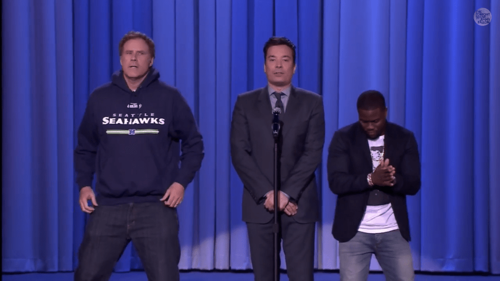 Will Ferrell, Kevin Hart, Jimmy Fallon Have Epic Lip Syncing Battle, Shock & Awe&nbsp;World