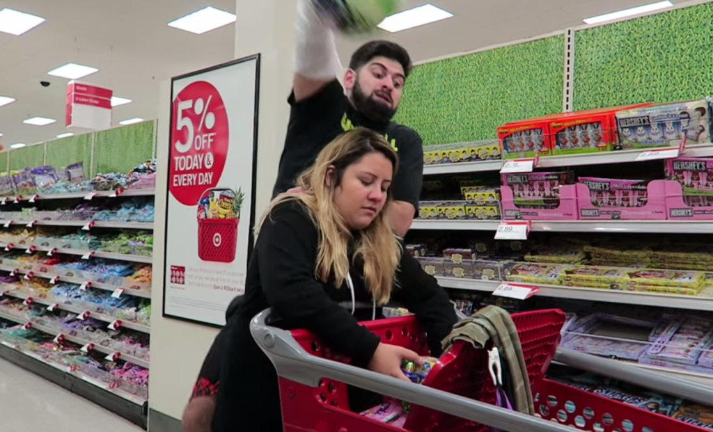 Man Makes Hilarious Basketball Mixtape Shopping at Target With&nbsp;Girlfriend