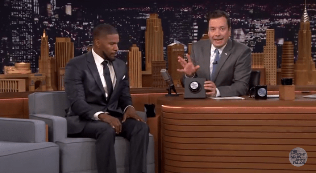 Jamie Foxx Does “Wheel of Musical Impressions” on The Tonight Show with Jimmy Fallon